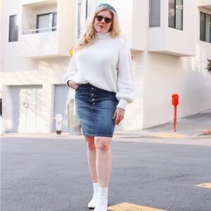Express Mockneck Sweater
